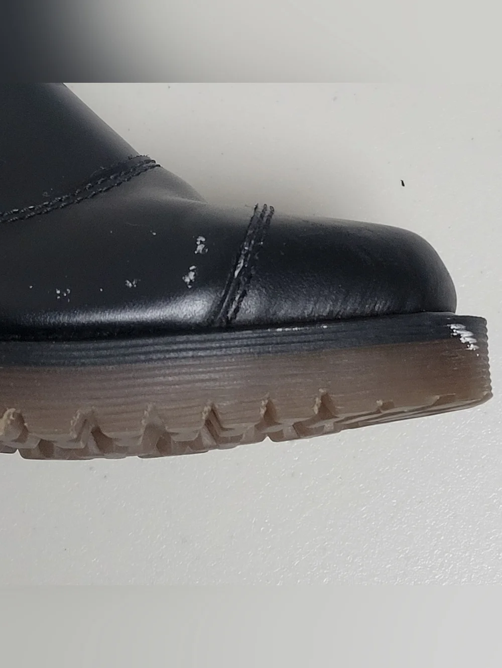 Vintage Dr.Martens Mad Max Mie Made In England Black Tall  Us Size 6 Uk Size 4.